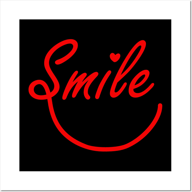 smile Wall Art by Soozy 